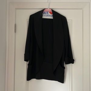 Wilfred blazer cardigan, black, size 6